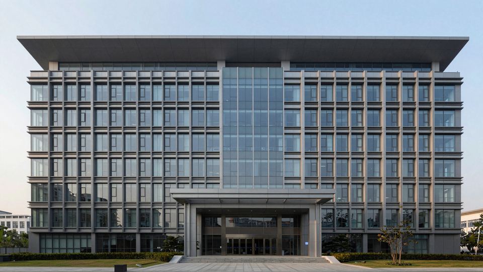 Modern government office building